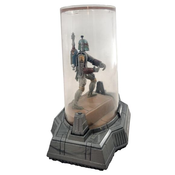 Star Wars Boba Fett Action Figure Figurine Diecast Titanium Series Display Case - Picture 3 of 9